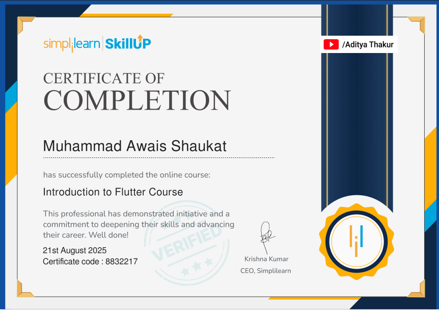 Frontend Development Certificate